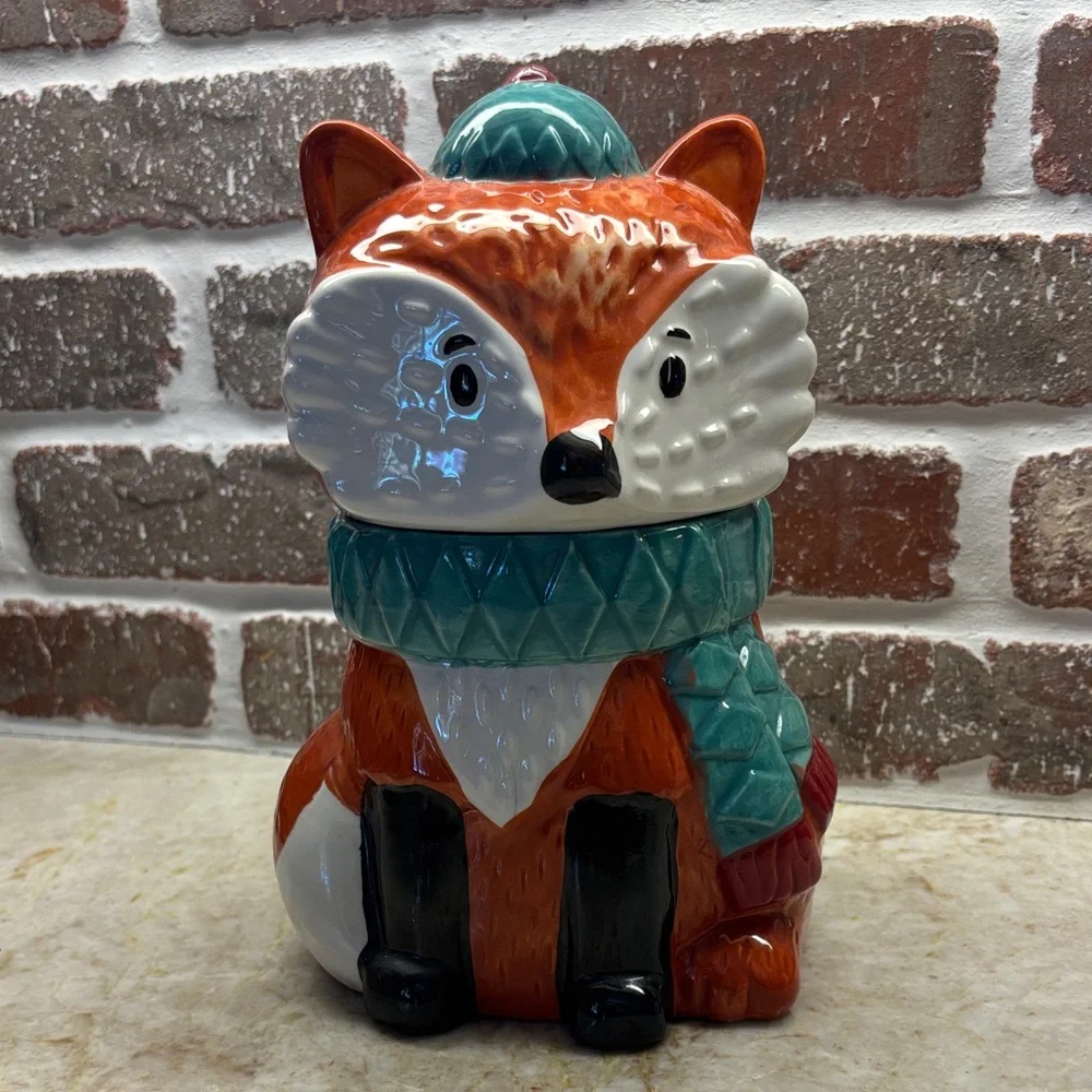 Sweetie Fox Ceramic Cookie Jar 🥰 - Picture 1 of 8